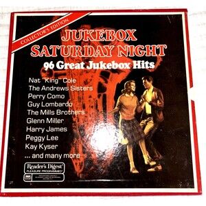 Jukebox Saturday Night 1975 Vintage Vinyl Boxed Collection of 8 LPs
